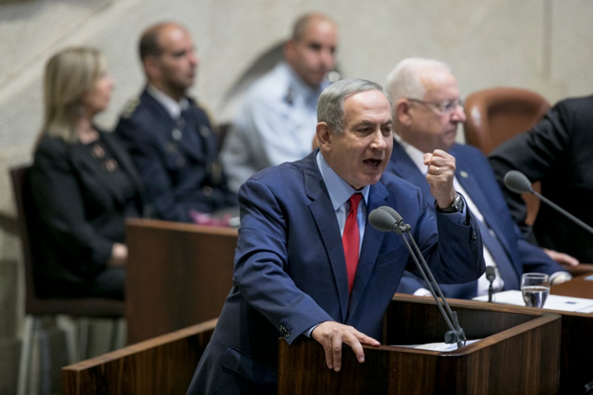 היום הראשון של מושב החורף בכנסת. צפו בתמונות