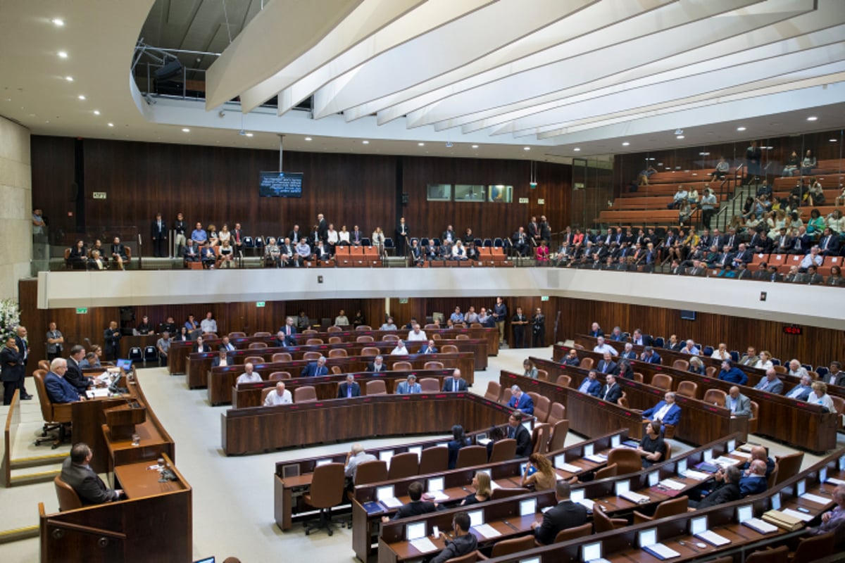 היום הראשון של מושב החורף בכנסת. צפו בתמונות