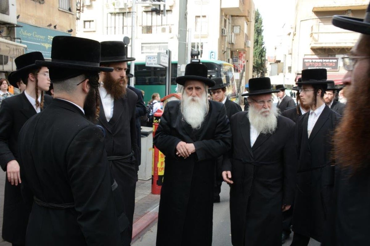 תיעוד: הלווית המשפיע רבי שמואל אהרן לידר זצ"ל