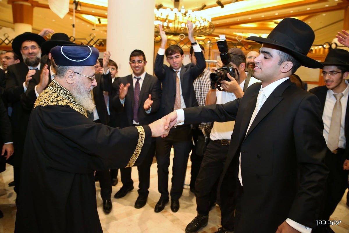 תיעוד: חתונת בת רבה של אור עקיבא ובן ראב"ד חיפה