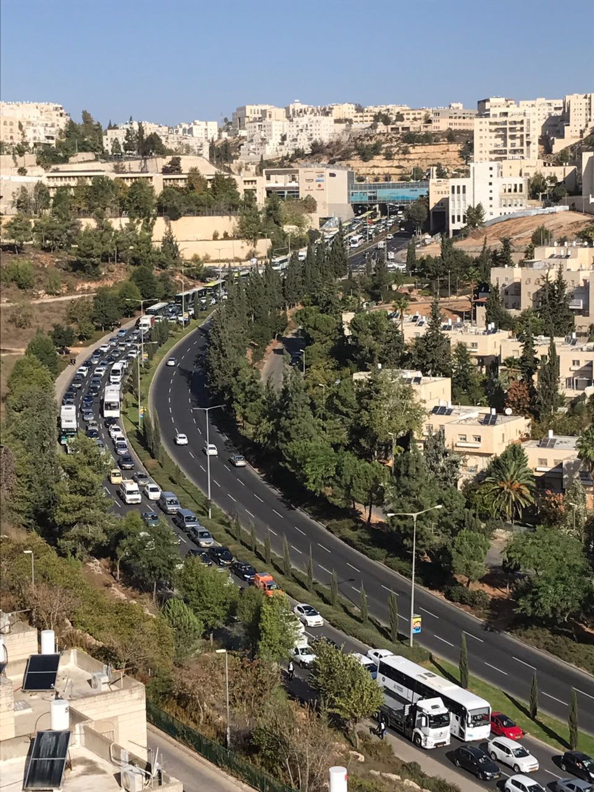 המצור בירושלים • כך זה נראה מלמעלה