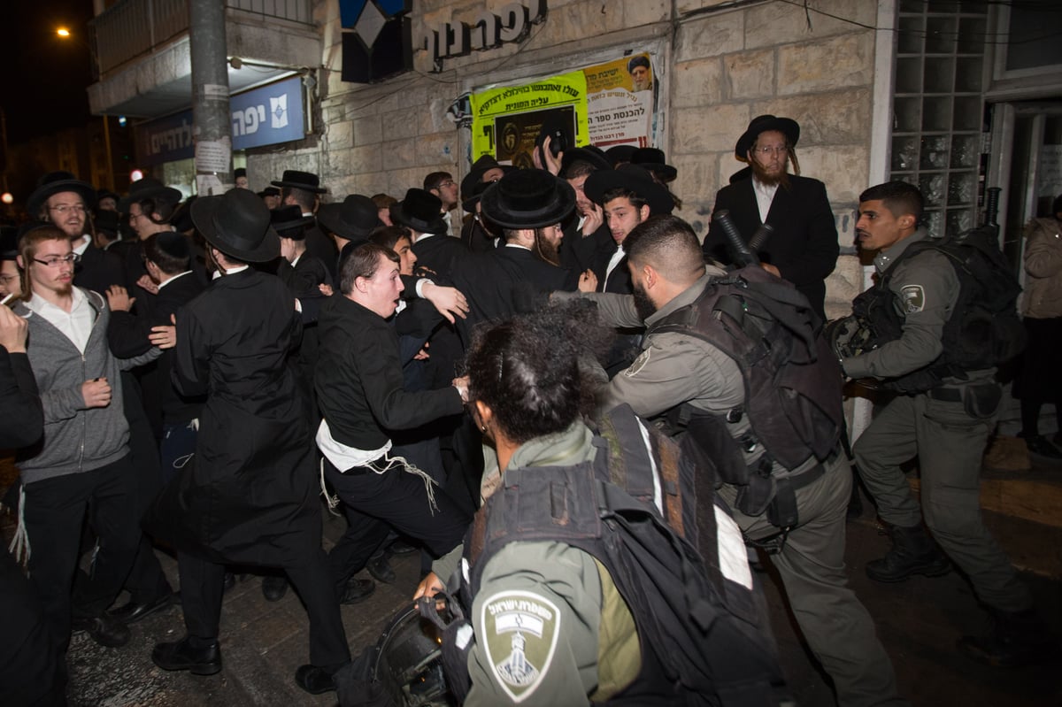 גלריה: הפגנת המאות בצומת בר אילן בירושלים