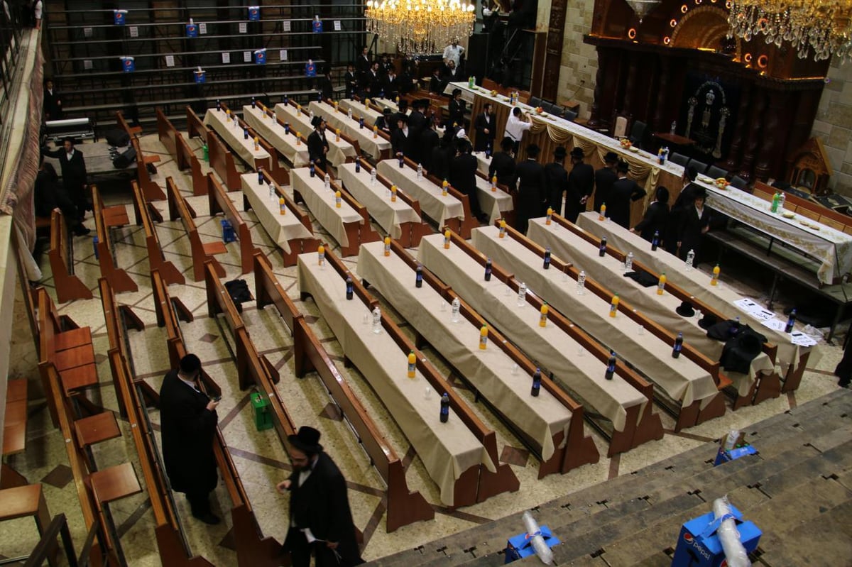 אירוסי הנכדה הראשונה של האדמו"ר מדושינסקיא