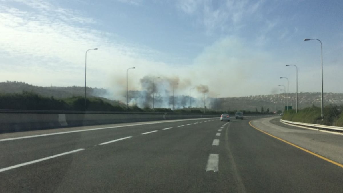 השריפה ליד זכרון יעקב