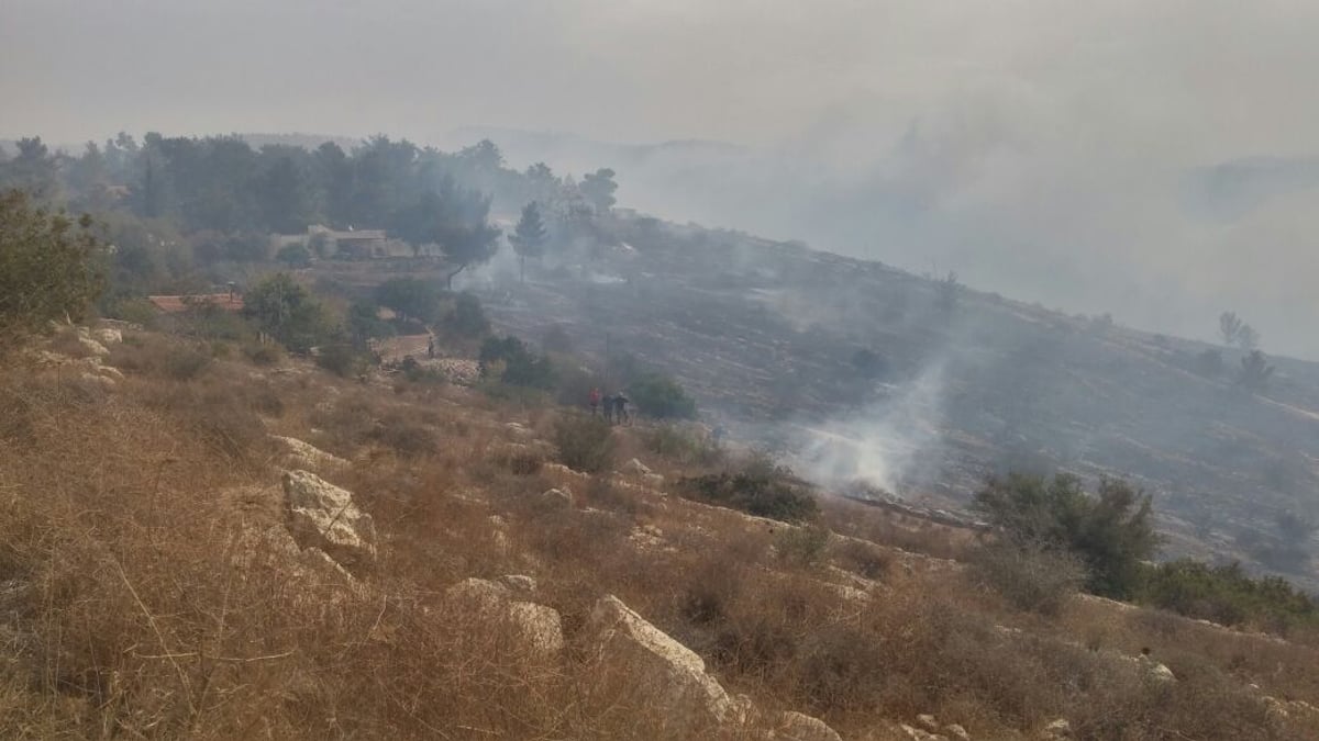 אש בלי הפסקה: צפו בתיעודים מרחבי הארץ