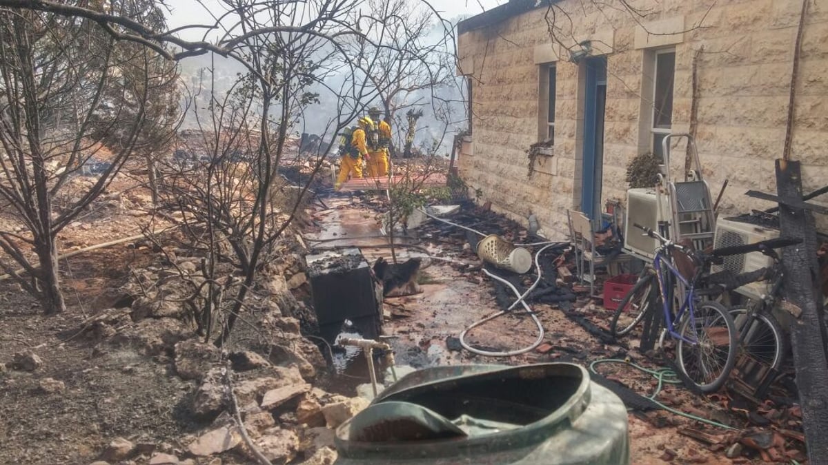 אש בלי הפסקה: צפו בתיעודים מרחבי הארץ