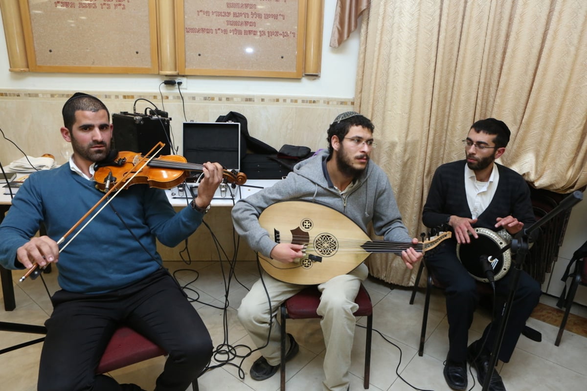 הגר"ש אוירבך בשבע ברכות לנכד הגר"ש עמאר