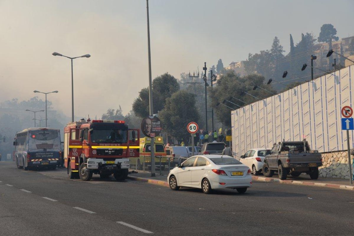 השריפה הגדולה בחיפה • תיעוד ענק