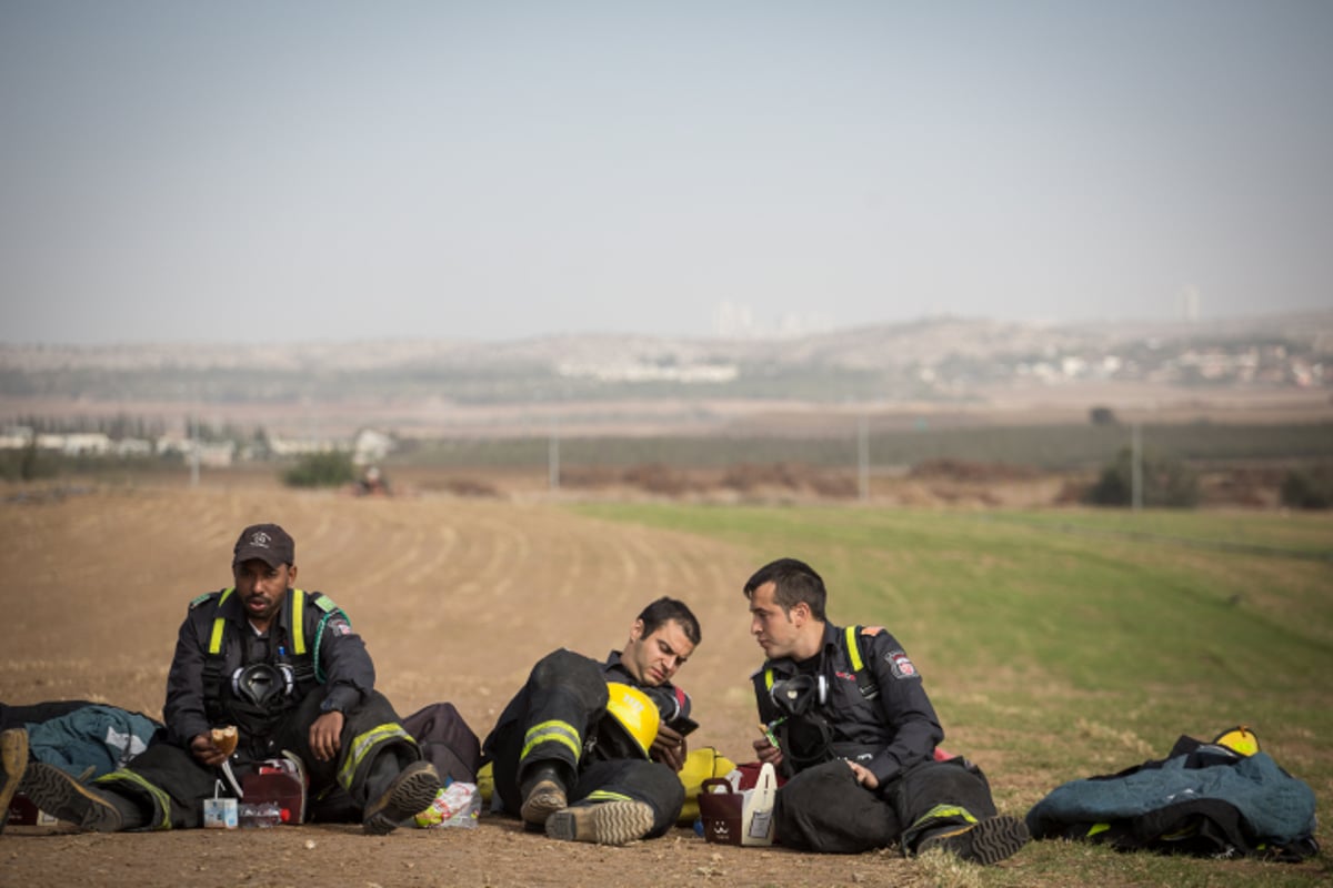 חומות האש, מטוסי הכיבוי והבתים השרופים | גלריה