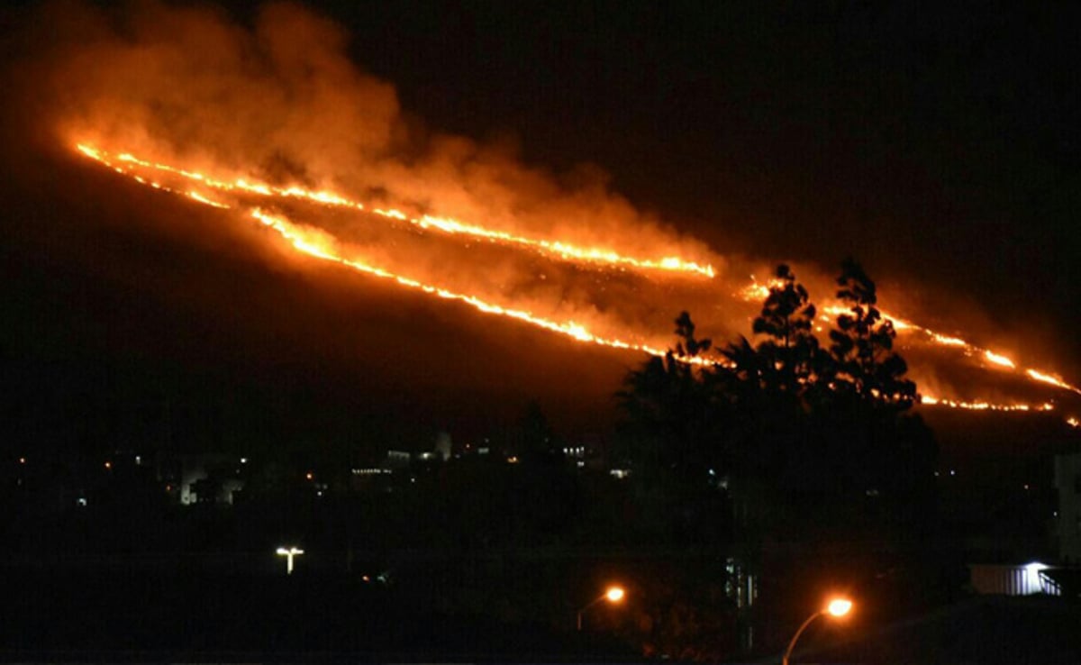 כ-80 אלף פונו מבתיהם: המשטרה לכדה חשודים בהצתות