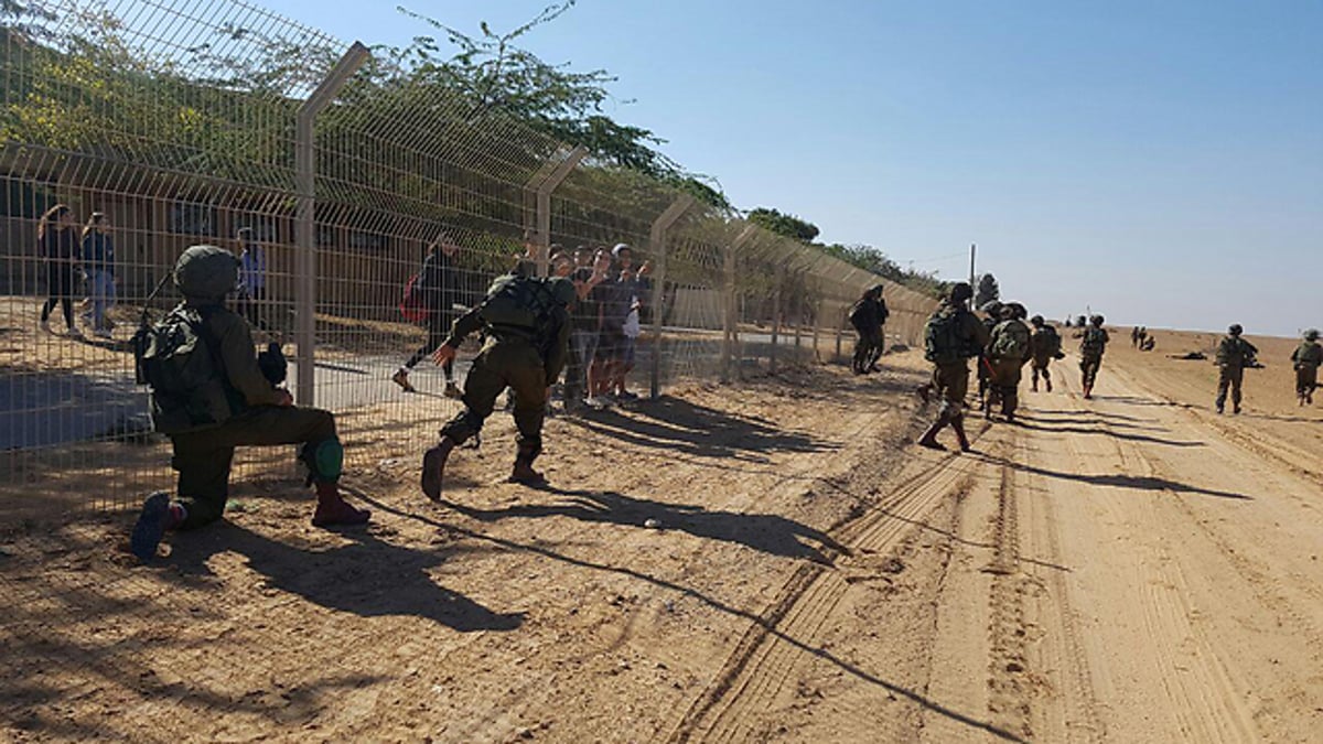 צפו בתרגיל: כוח 'נוכבא' של החמאס חדר לישוב בדרום