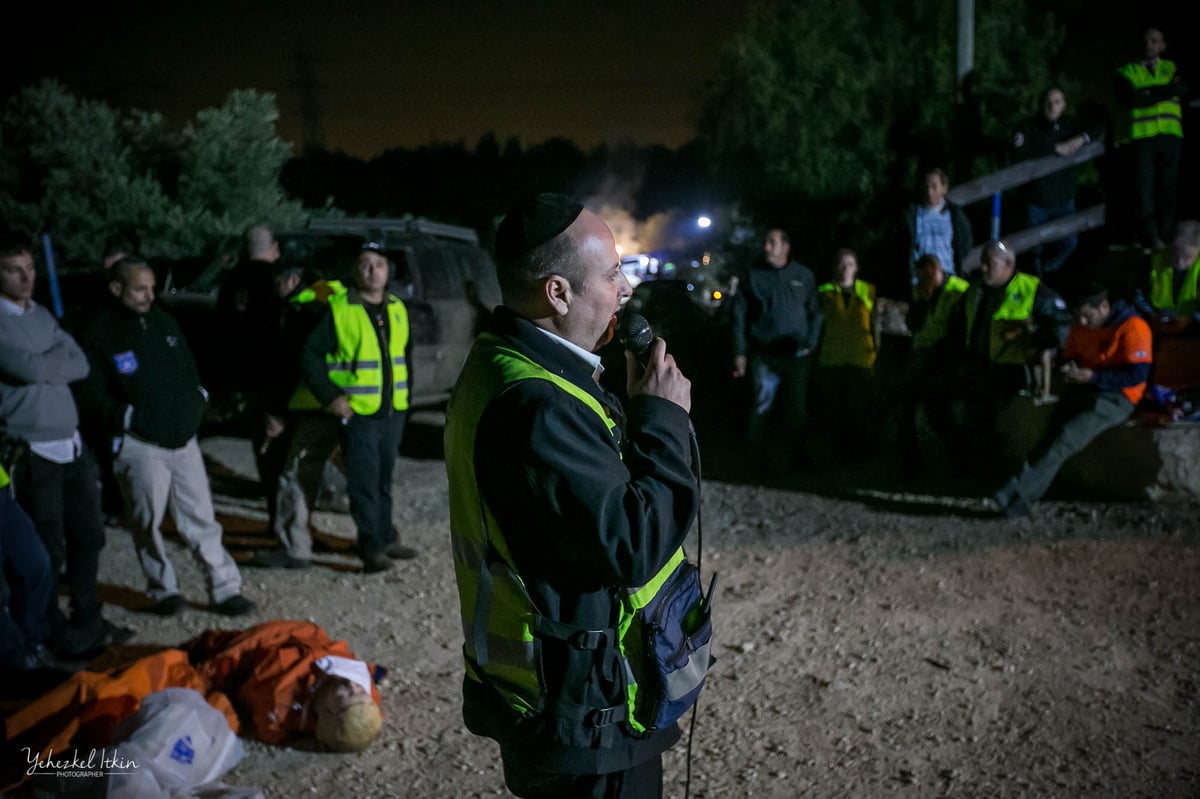 יחידת הג'יפים של זק"א ערכה תרגיל ענק