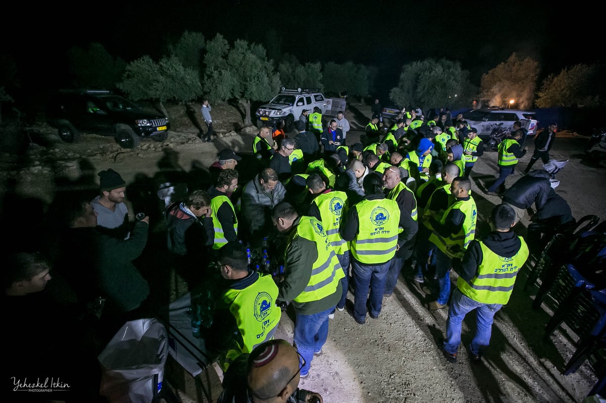 יחידת הג'יפים של זק"א ערכה תרגיל ענק