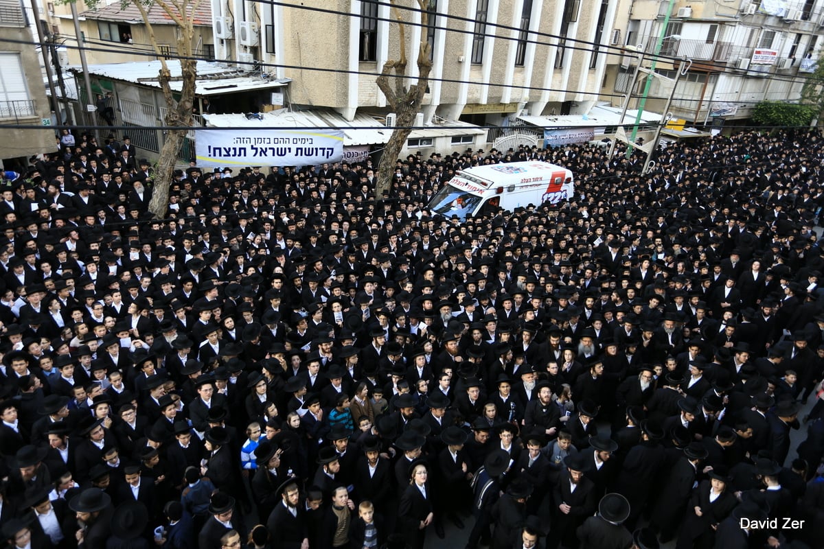 עצרת המחאה בבני ברק בעדשת דוד זר • צפו