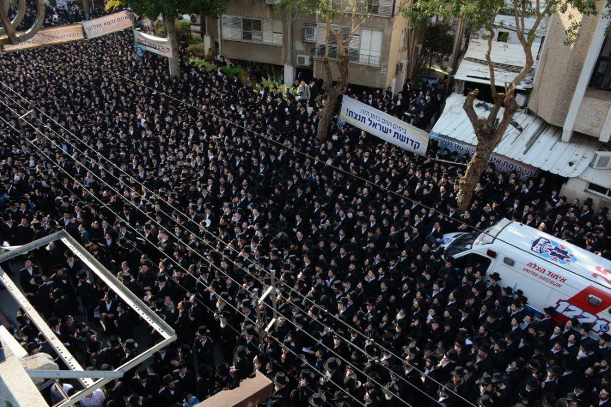 עצרת המחאה בבני ברק - בעדשה של יהודה פרקוביץ • צפו