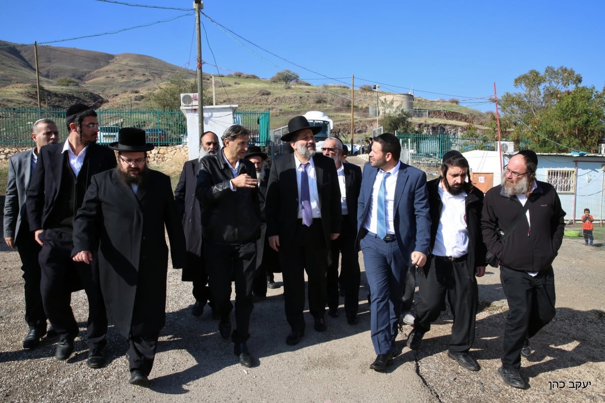 השר דרעי לתלמידים בטבריה: "גדולים מרבי עקיבא"