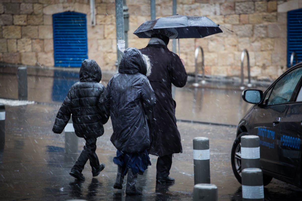 גשמים בכל חלקי הארץ, שלג יירד בחרמון