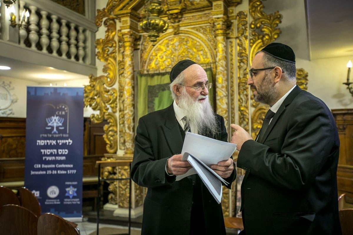 לראשונה בירושלים: כינוס רבני ודייני אירופה לשת"פ עם בתי הדין בישראל