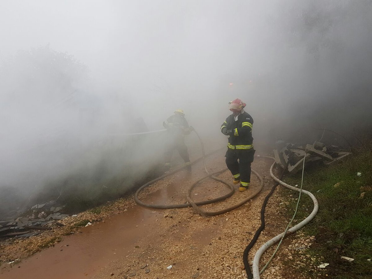 הרוג בשריפה בקראוון ביישוב אמירים בצפון