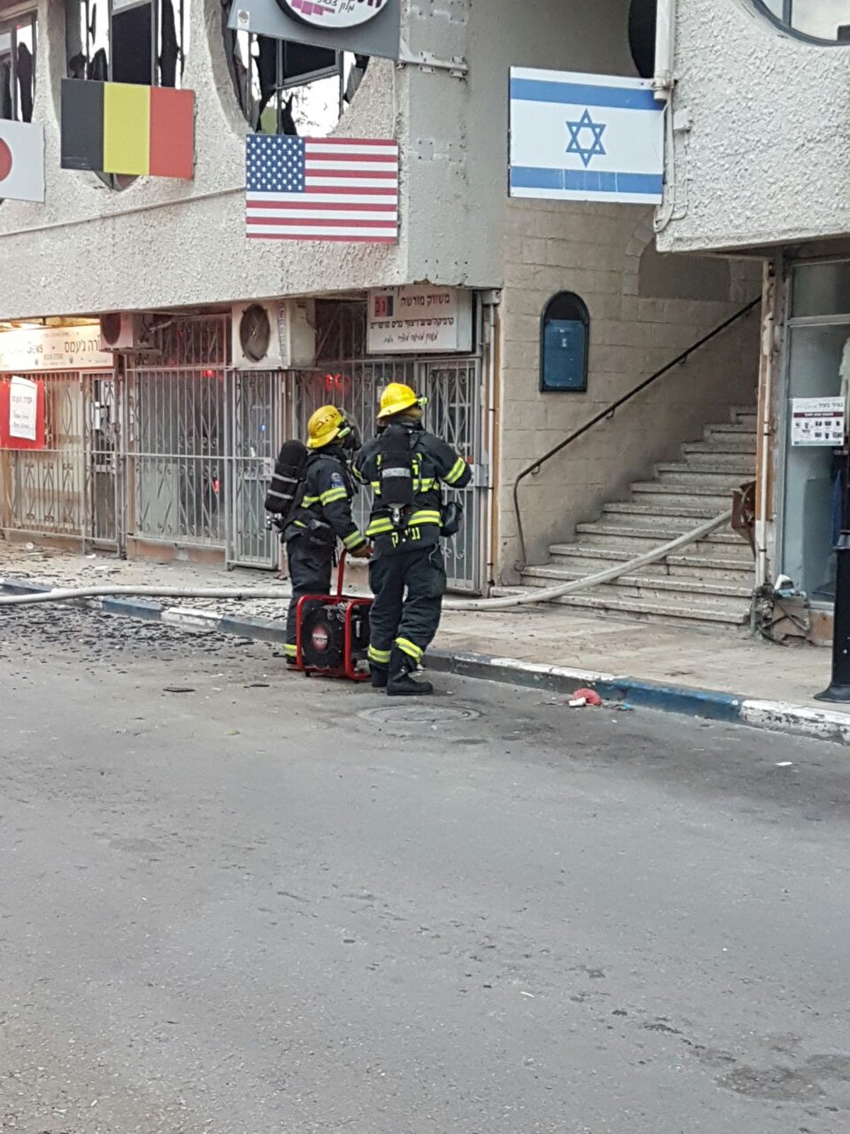 שריפה פרצה במלון 'המצודה' בצפת; 16 נפצעו קל ובינוני