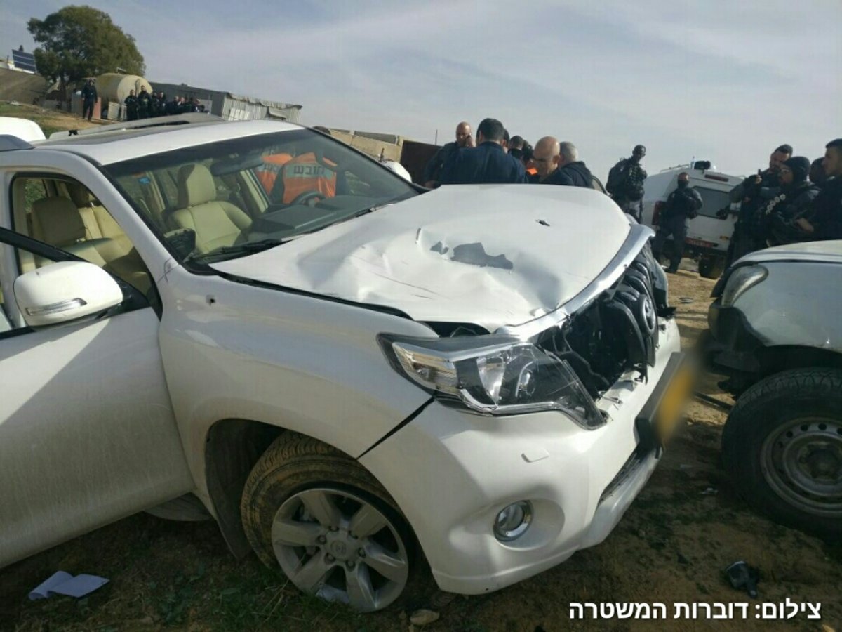 שוטר נרצח בפיגוע דריסה במהלך פעילות באום אלחיראן