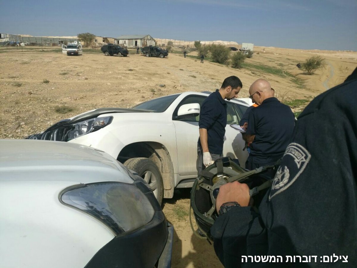 שוטר נרצח בפיגוע דריסה במהלך פעילות באום אלחיראן