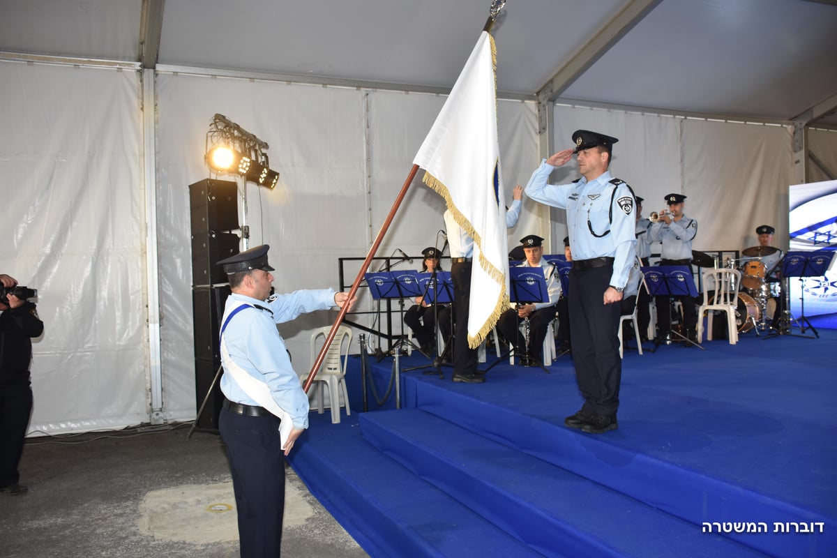 נחנכה טייסת הכיבוי החדשה של המשטרה