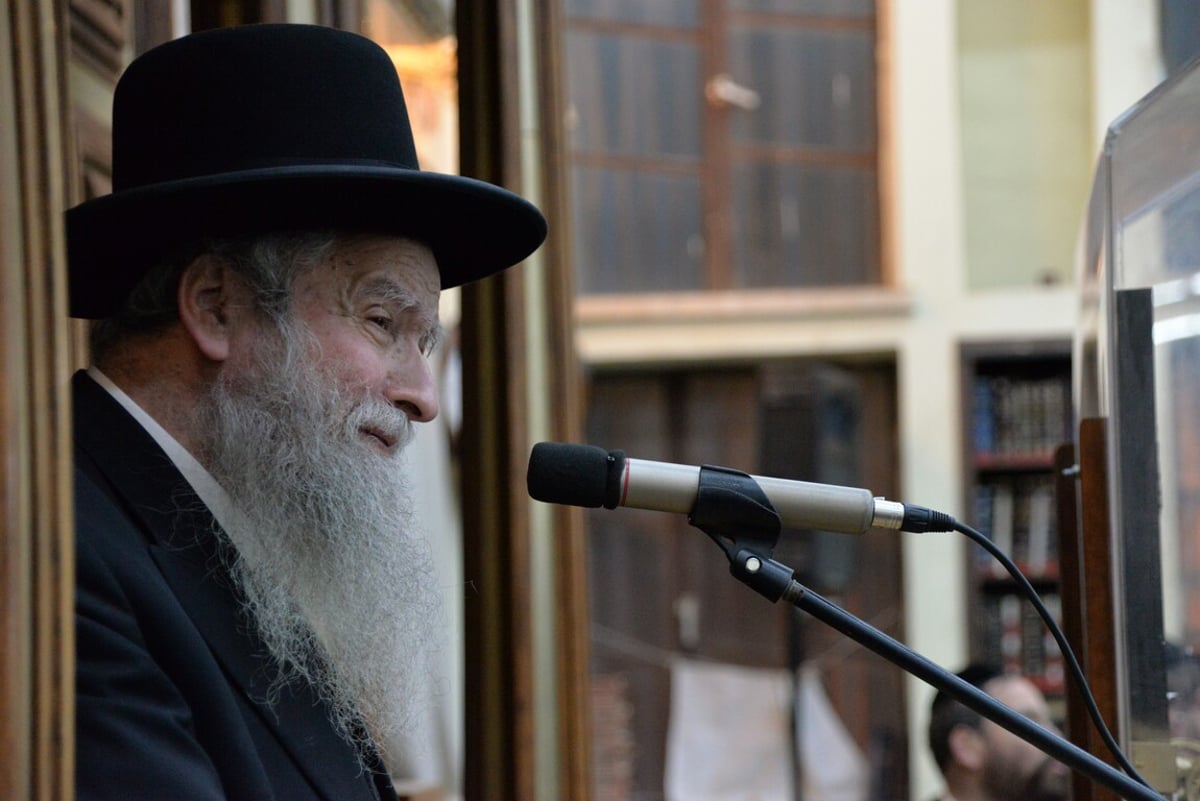 תיעוד: העצרת ב"לדרמן" לרפואת מרן הגראי"ל שטיינמן