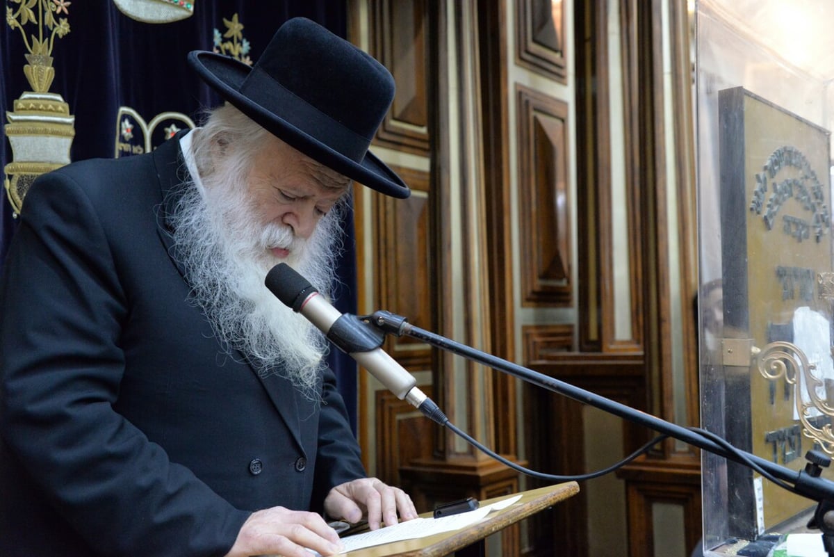 תיעוד: העצרת ב"לדרמן" לרפואת מרן הגראי"ל שטיינמן