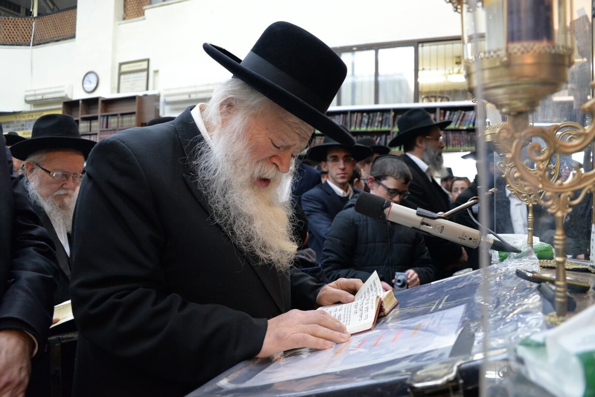 תיעוד: העצרת ב"לדרמן" לרפואת מרן הגראי"ל שטיינמן