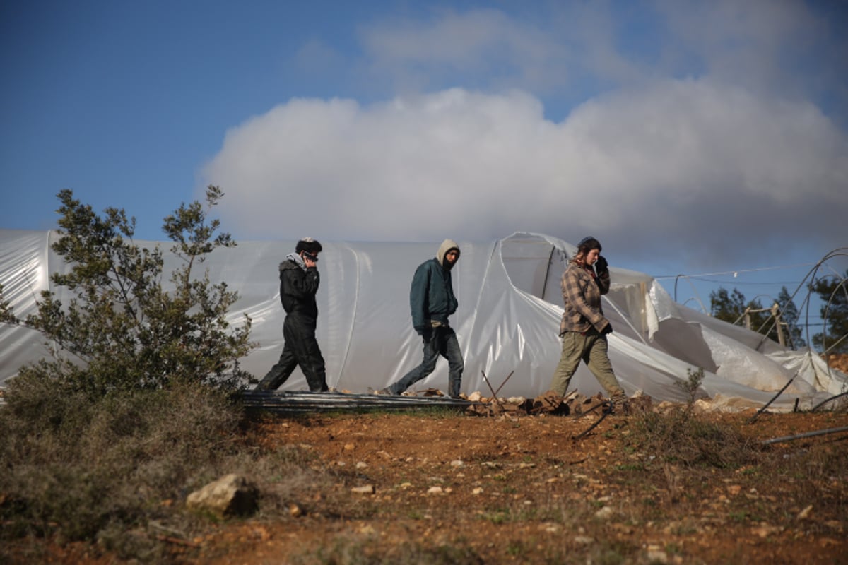 תיעוד ענק: המבצע לפינוי עמונה בתמונות