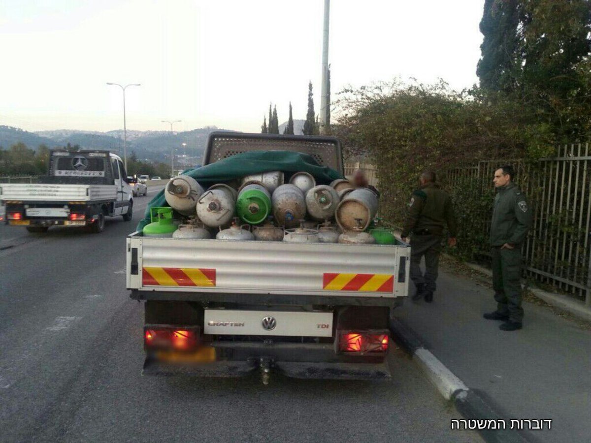 לוחמי מג"ב סיכלו הברחה בדרך הביתה. צפו