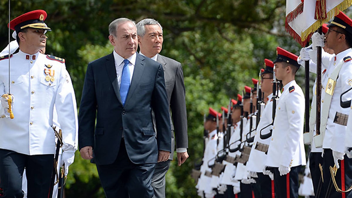 נתניהו בסינגפור: "אנחנו נשמות תאומות"