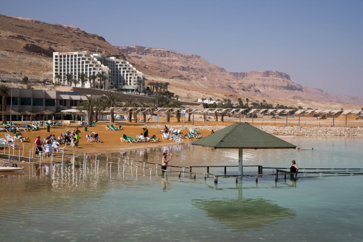 ים המוות? ים המלח בסדרת תמונות מרהיבה