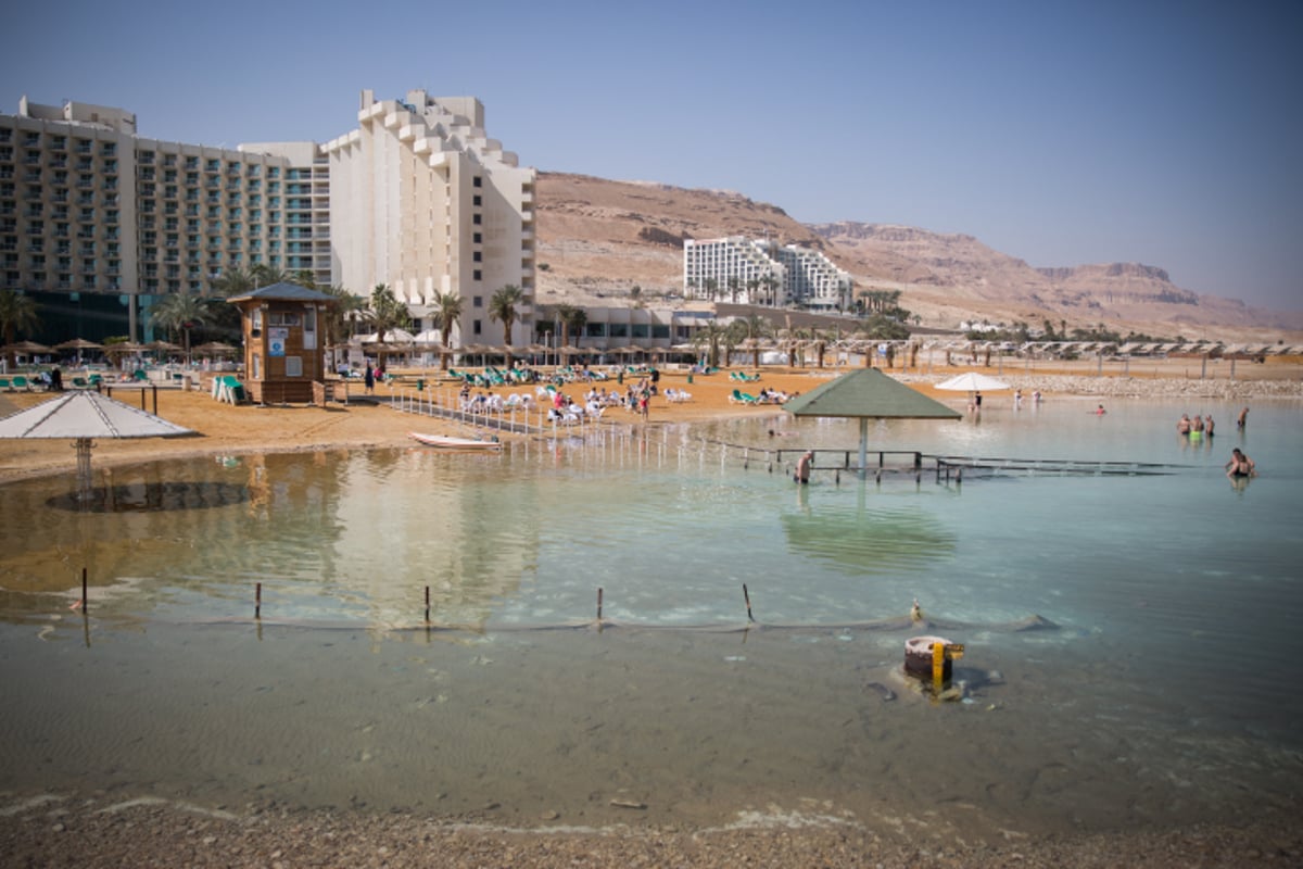 ים המוות? ים המלח בסדרת תמונות מרהיבה