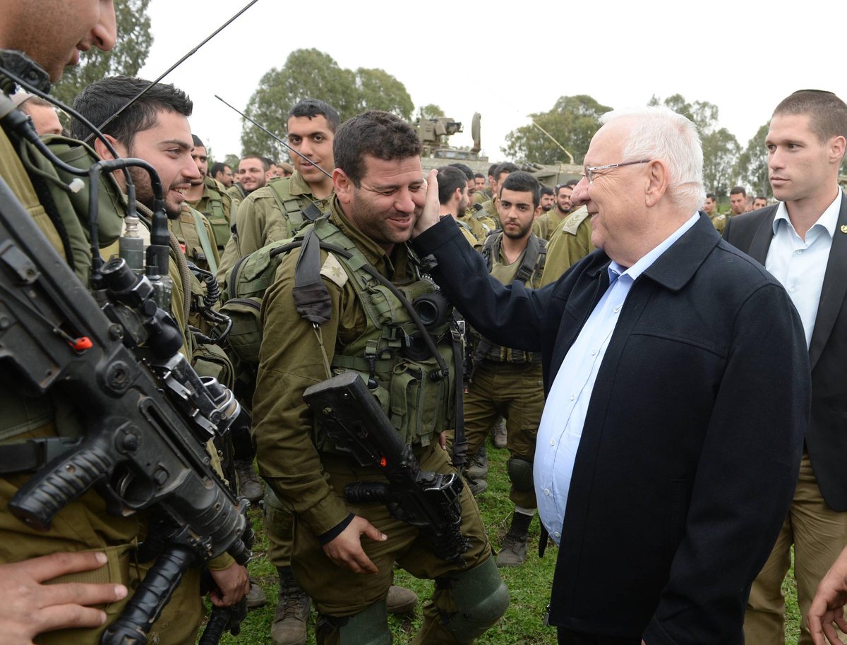 ריבלין לחיילים: "העם הוא צה"ל וצה"ל הוא העם"