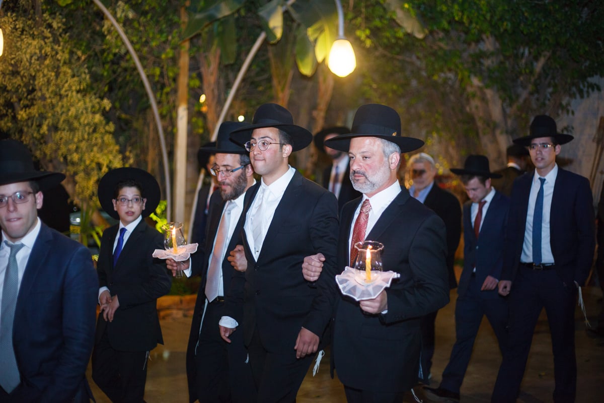 בצלאל קאהן חיתן, כולם התייצבו | גלריה