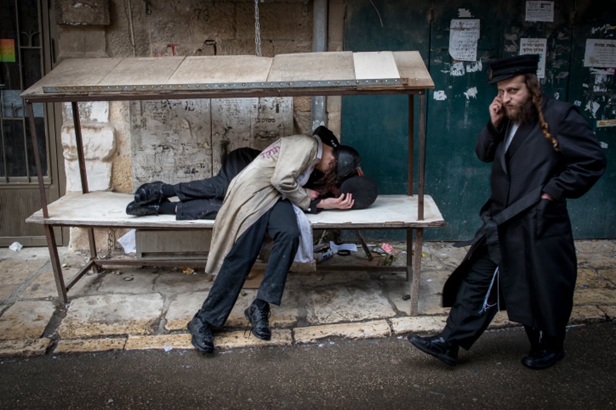 גלריה: חגיגת שושן פורים ברחובות ירושלים