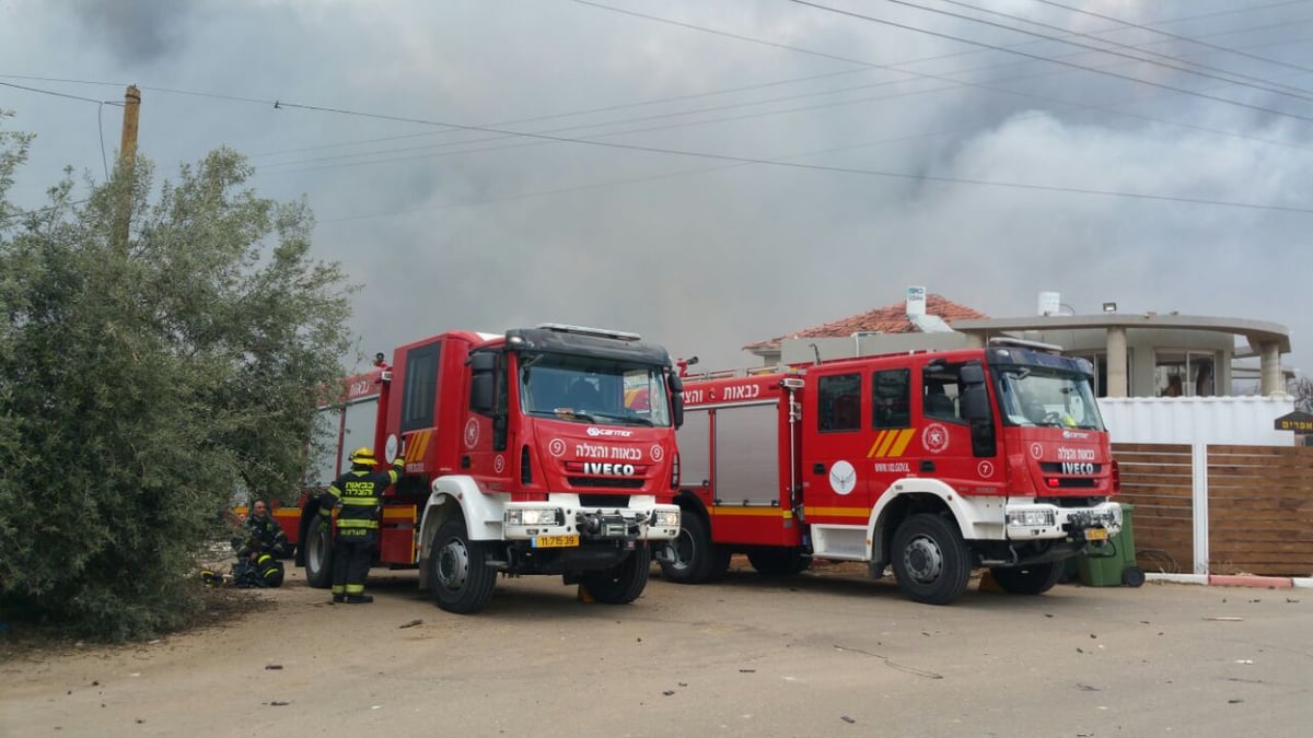 מחסן זיקוקים נשרף והתפוצץ: שני הרוגים ושבעה פצועים