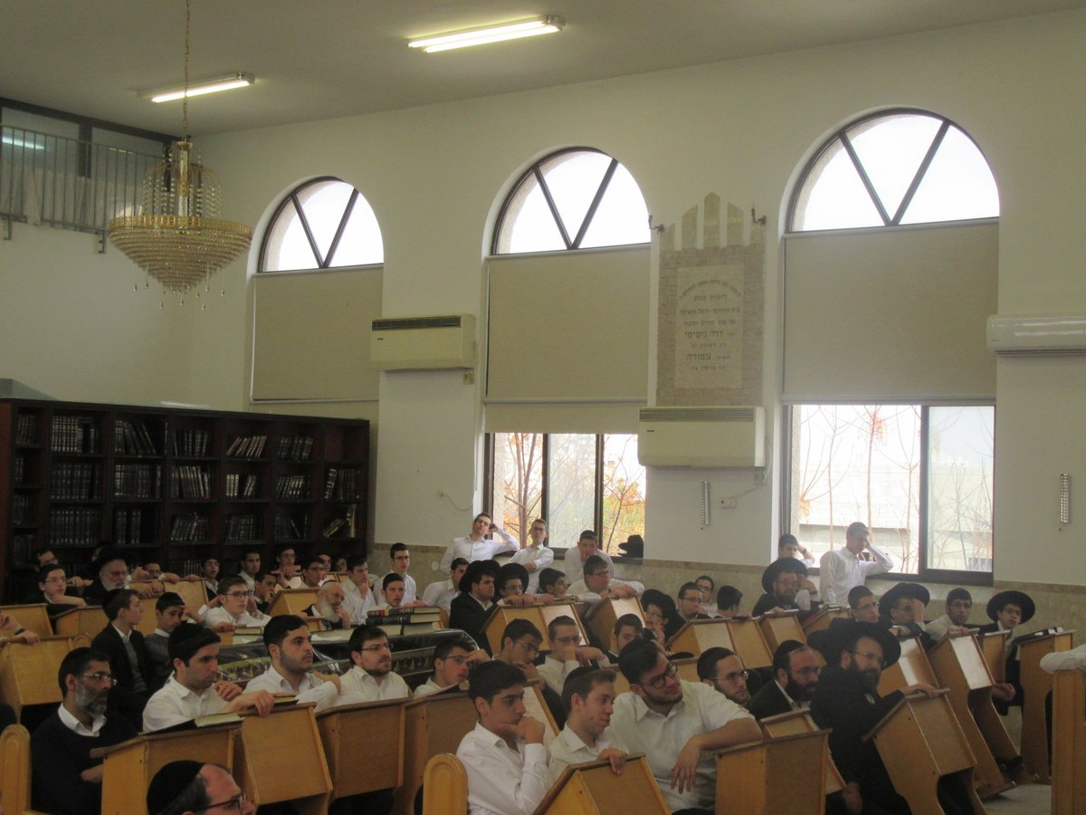 ב'נחלת דוד' ספדו לראש הישיבה ולגר"י אדלשטיין