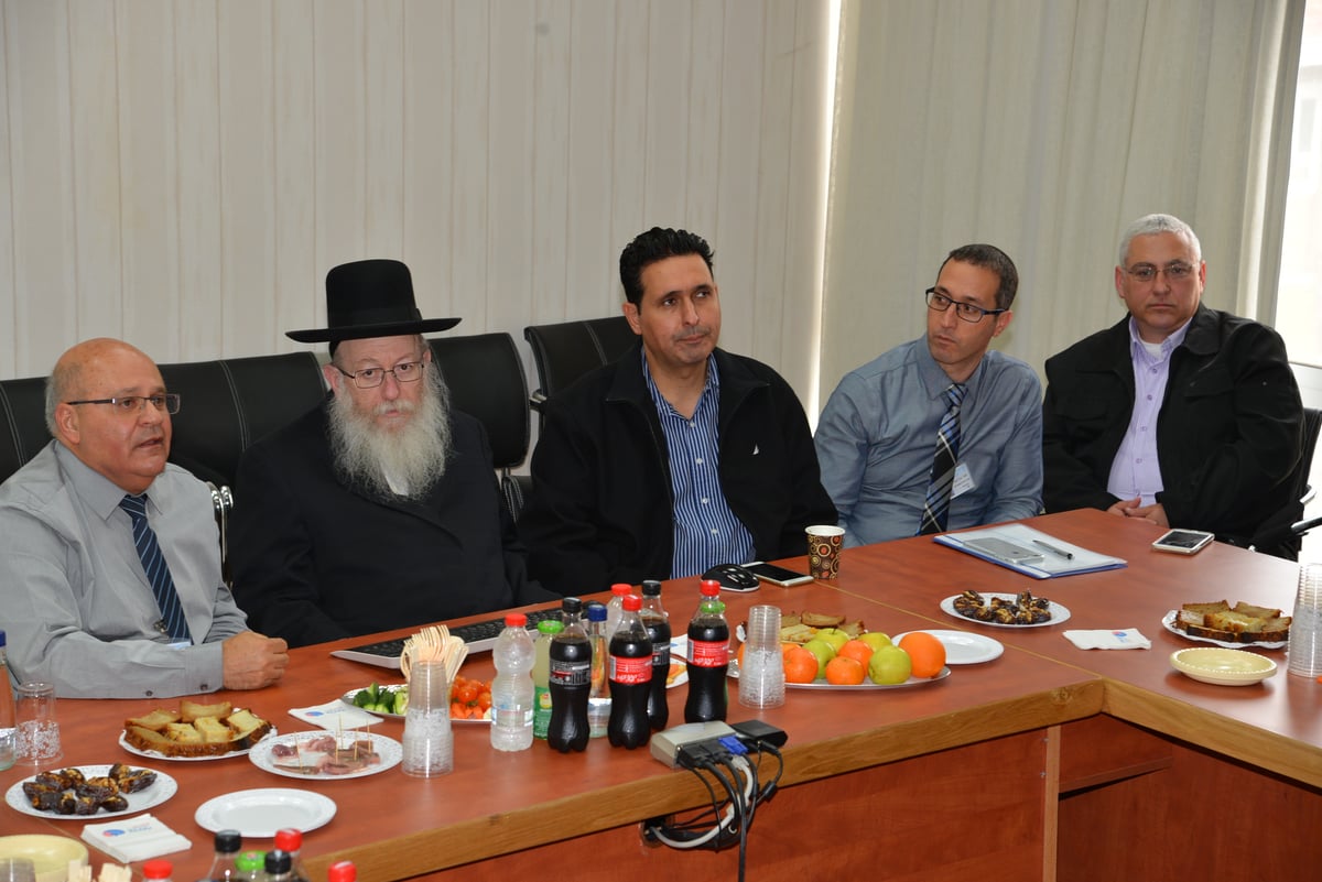 ליצמן ביקר במרכז הרפואי ברזילי: "ניכרים המשאבים המושקעים"