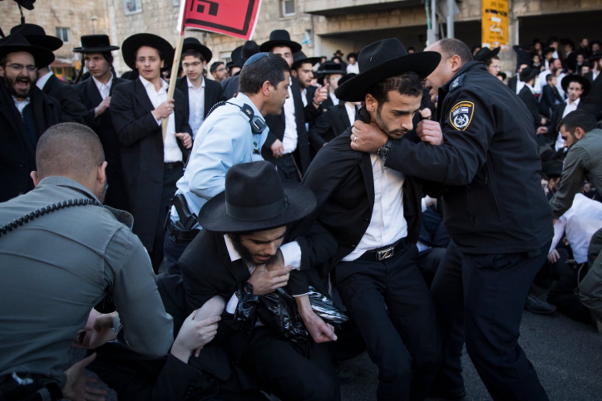 עצורים ופקקים: הפגנת 'הפלג' היומית בעין המצלמה