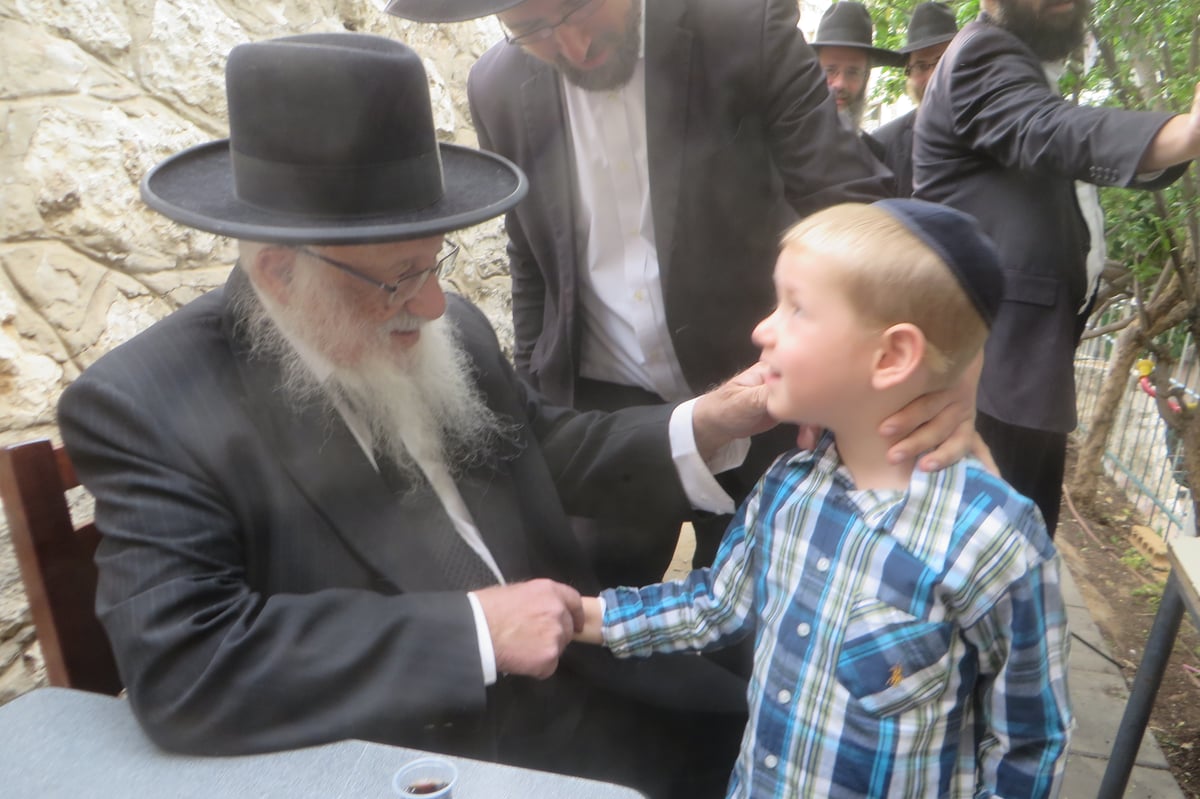 תיעוד: הגרב"ד פוברסקי בברכת האילנות