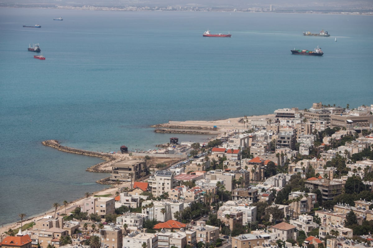 העיר חיפה, לצד הים. אילוסטרציה