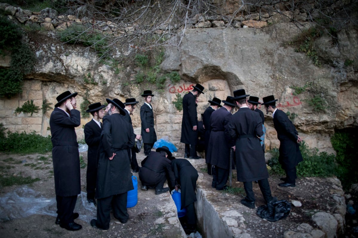 צפו בגלריה: שאיבת מים שלנו בהרי ירושלים