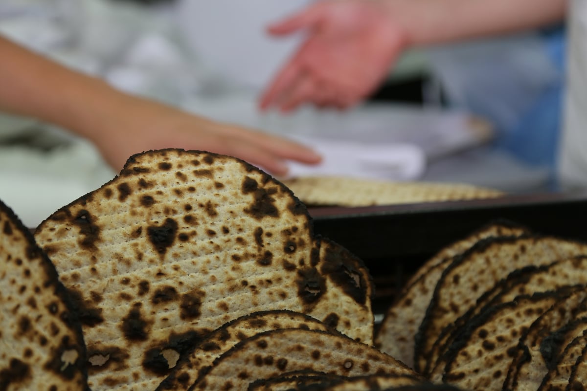 יש מצה, ויש מצה מהודרת ופריכה של "תפארת המצות"