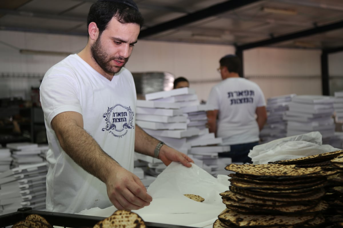 יש מצה, ויש מצה מהודרת ופריכה של "תפארת המצות"