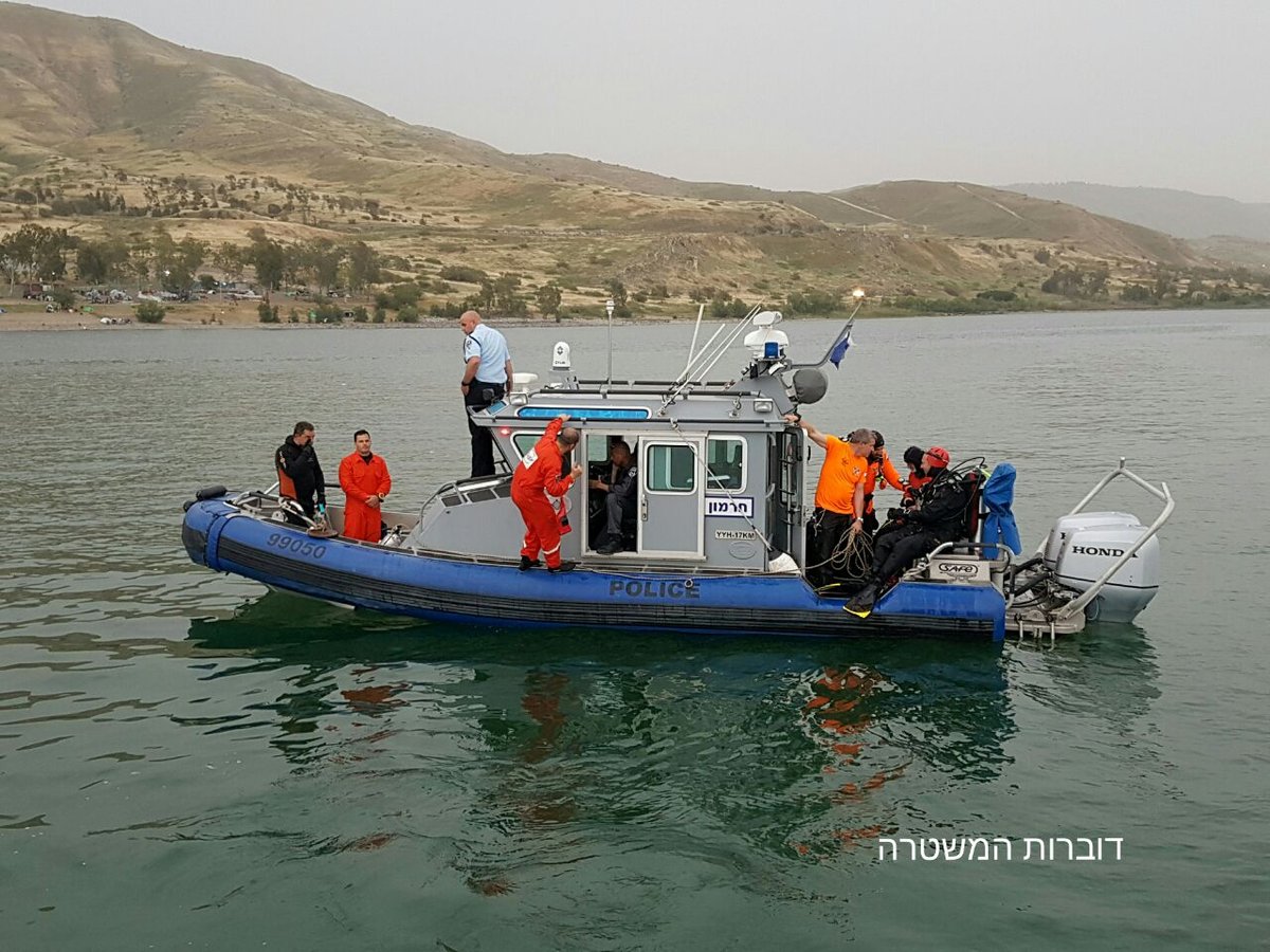 3 צעירים נעדרים לאחר שנסחפו על מזרן ים לעומקי הכנרת