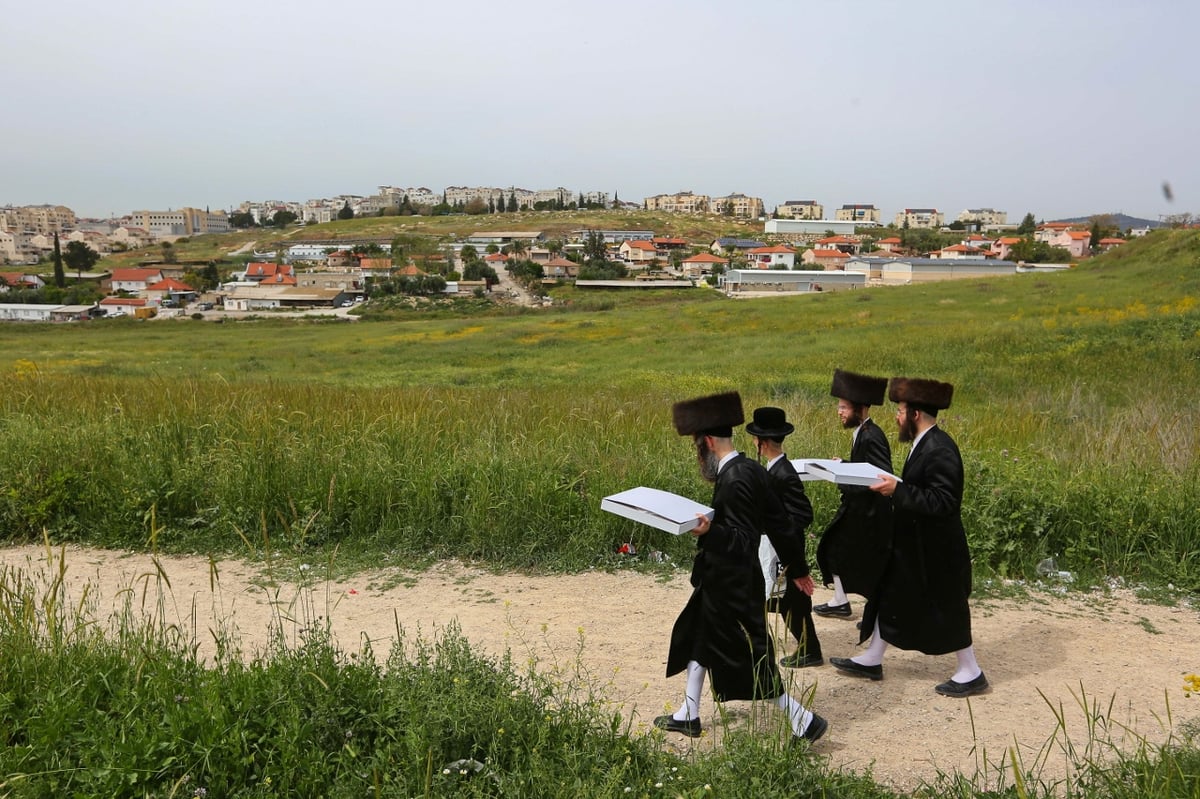 תיעוד מיוחד: ערב חג הפסח בבית שמש