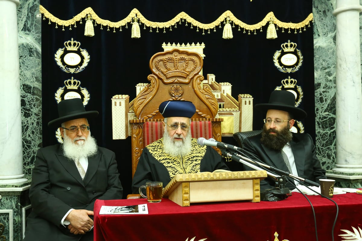 'הקבלת פני רבו' בשיעור השבועי • צפו בתיעוד